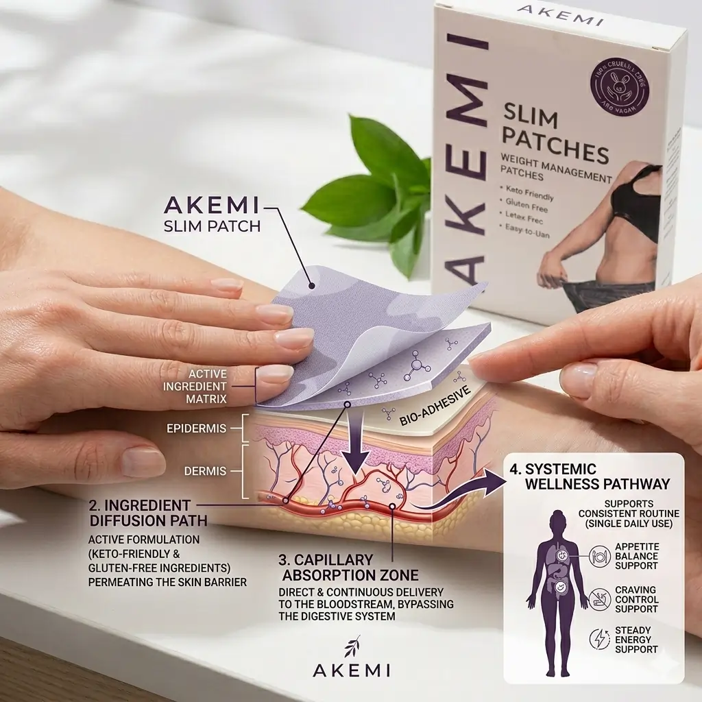 Akemi Slim Patch transdermal weight support system