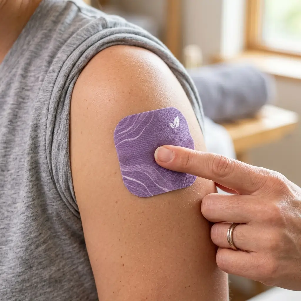 Apply the patch firmly